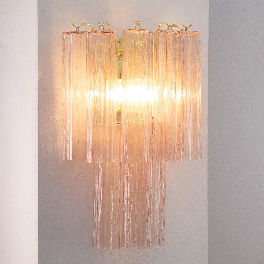 Murano Cipria Tronchi Wall Sconces – Set of 2