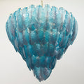The Murano Aqua Leaves Chandelier Ø105