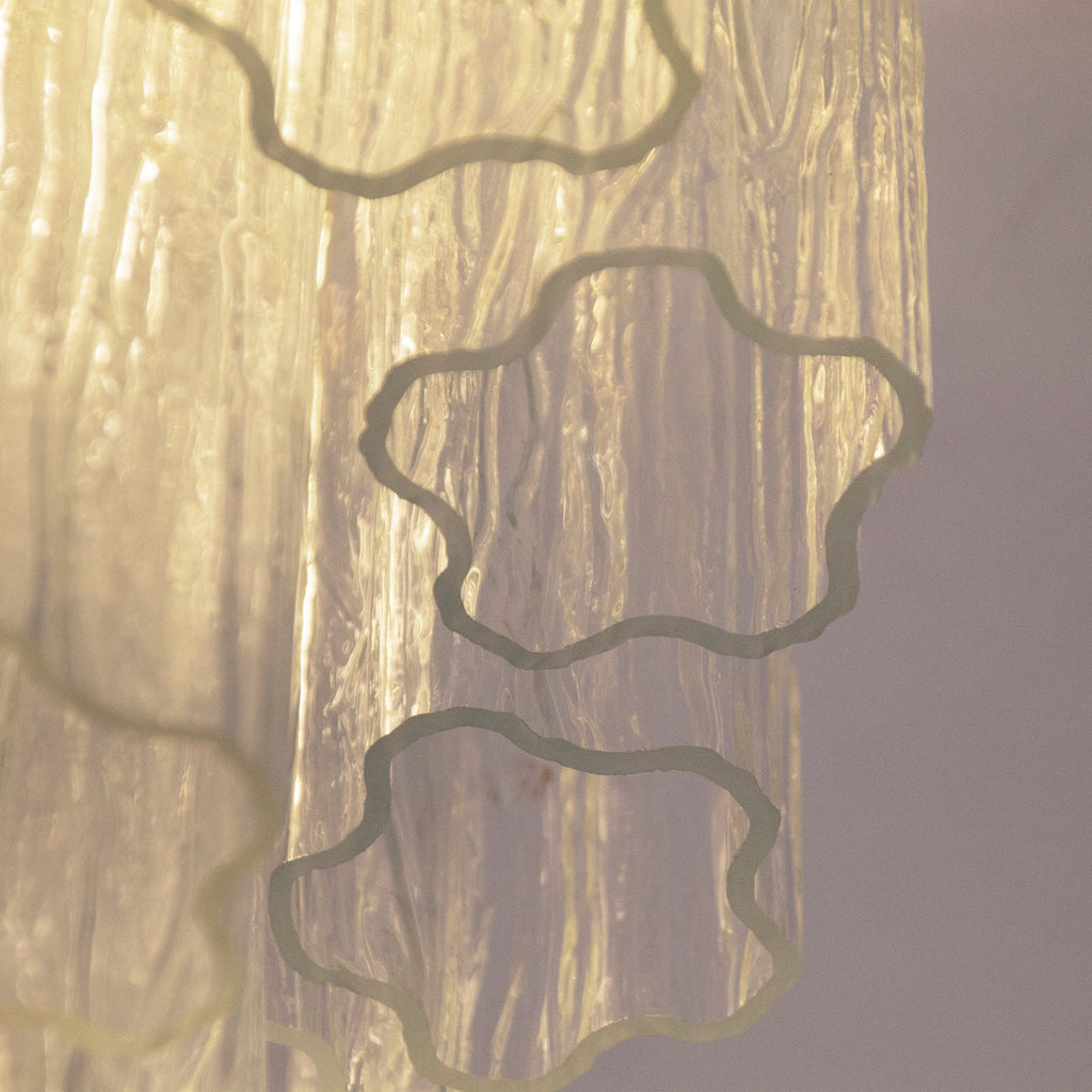 Murano Clear Tronchi Ceiling Lights