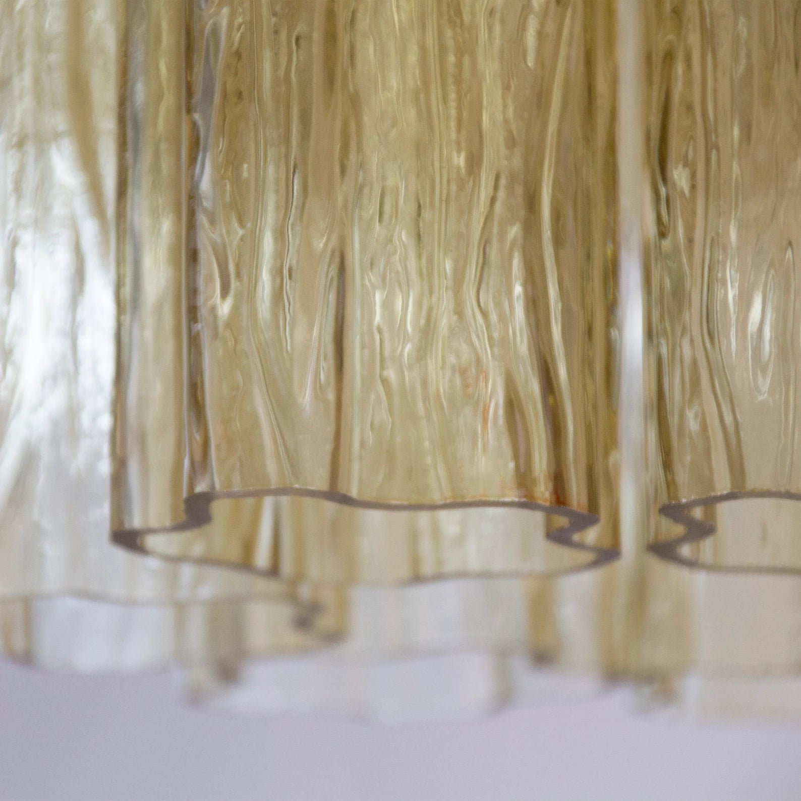 Murano Pagliesco Tronchi Ceiling Lights