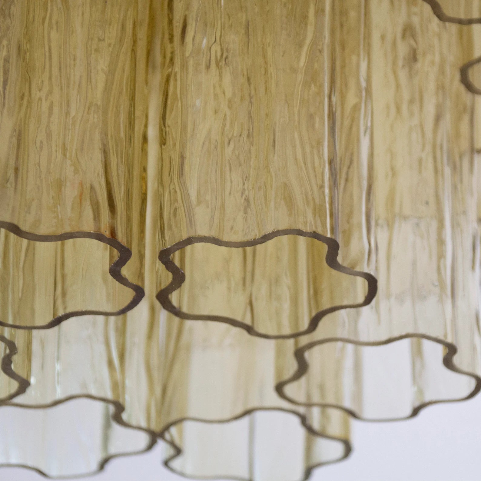 Murano Pagliesco Tronchi Ceiling Lights
