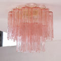 Murano Pink Tronchi Ceiling Lamp