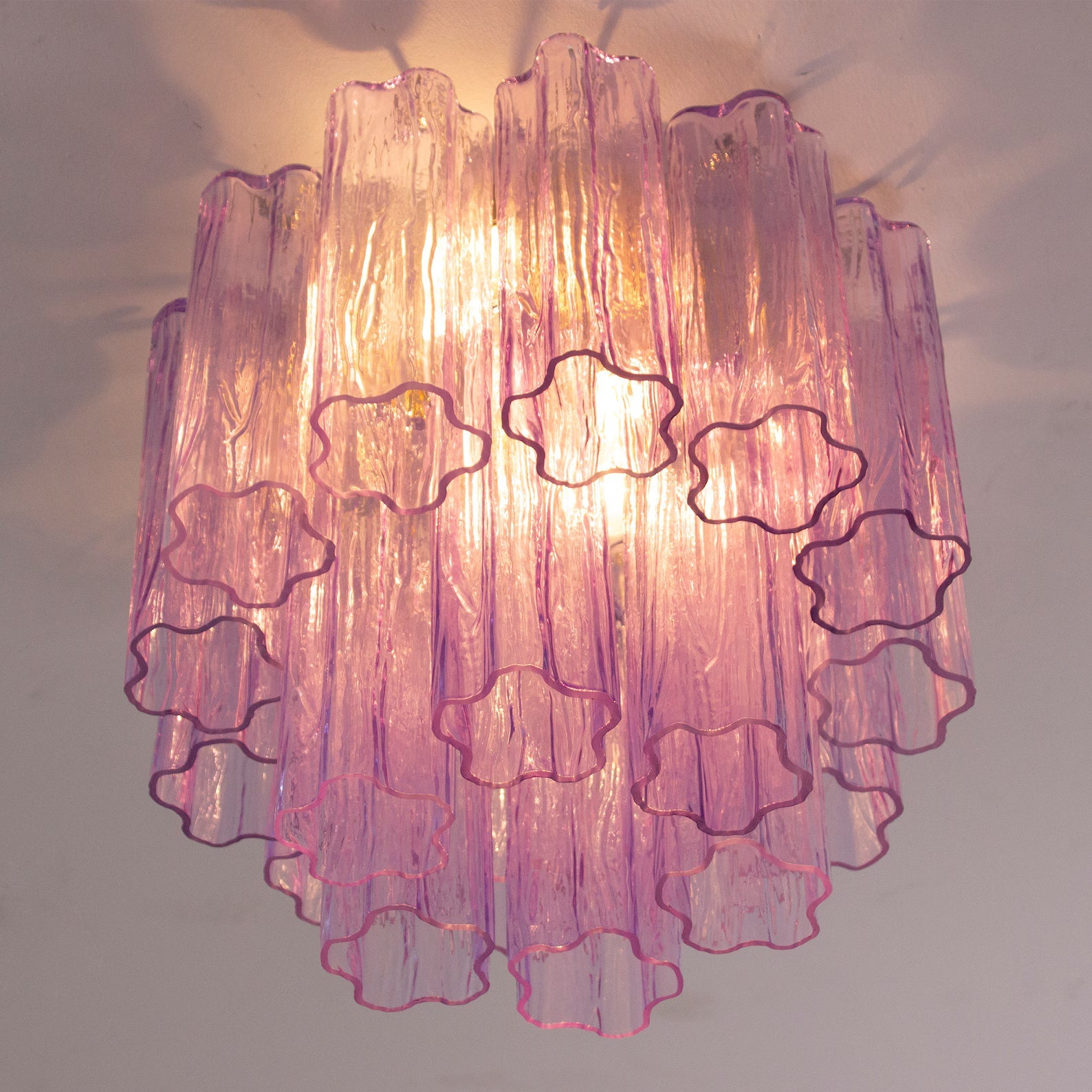Murano Wisteria Glicine Tronchi Ceiling Lamp