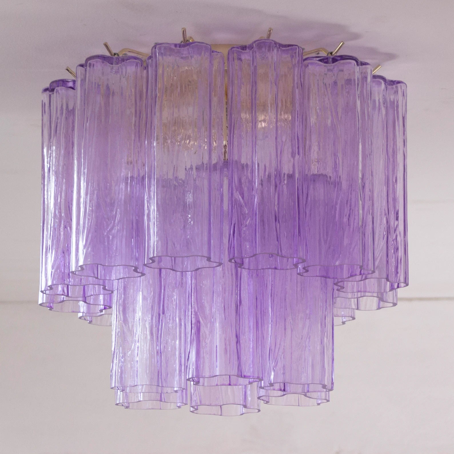 Murano Wisteria Glicine Tronchi Ceiling Lamp