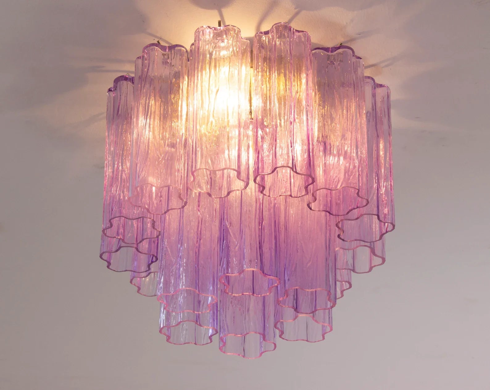 Murano Wisteria Glicine Tronchi Ceiling Lamp