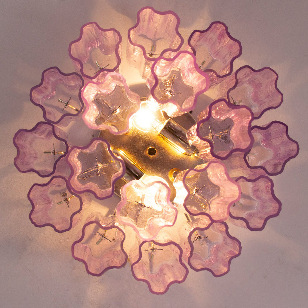 Murano Wisteria Glicine Tronchi Ceiling Lamp