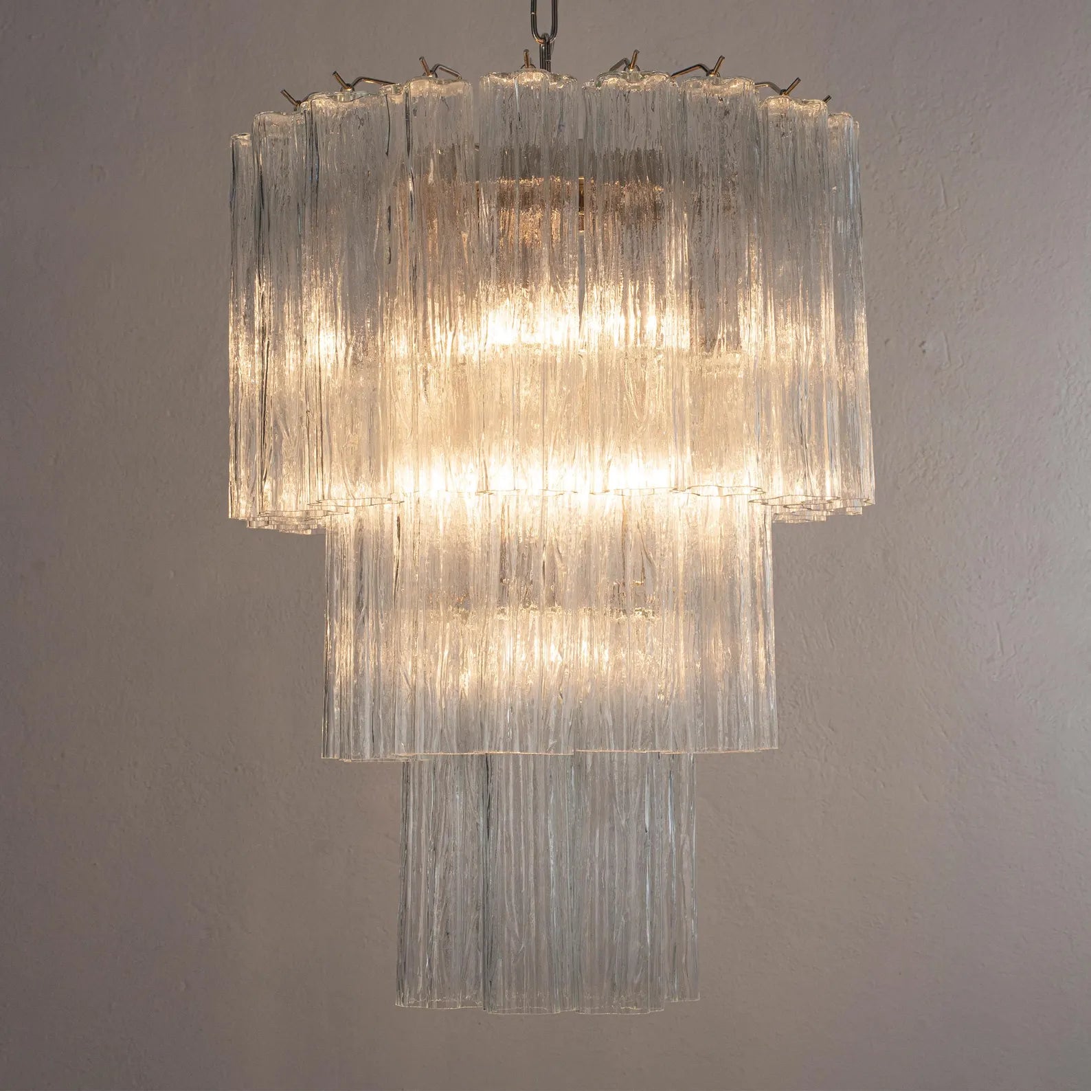Clear Forma 52 Chandelier