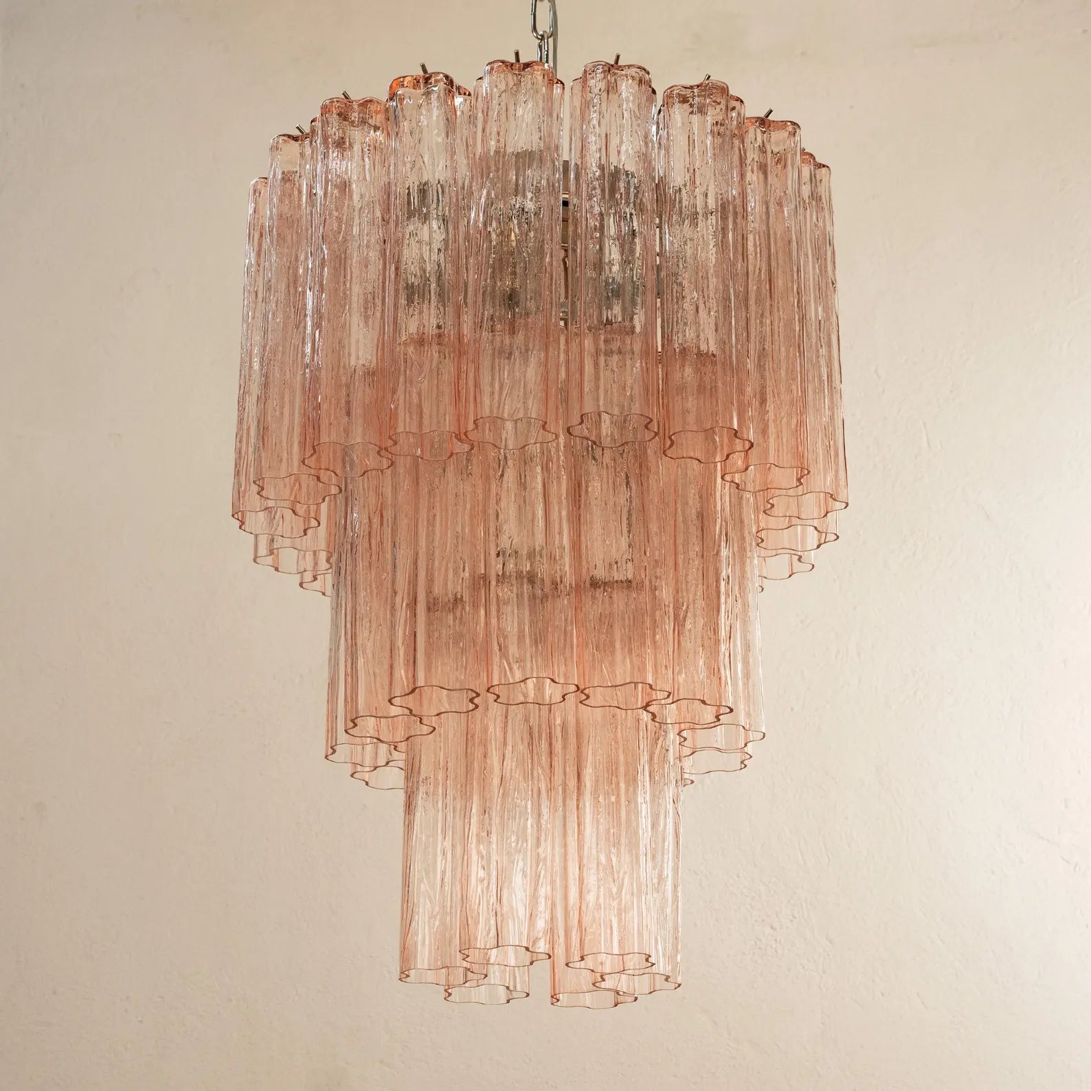 Murano Cipria Tronchi Chandelier Ø65 - 48 Tubes