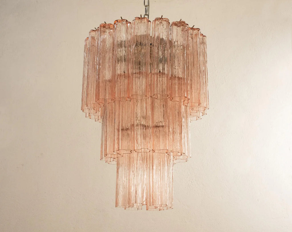 Murano Cipria Tronchi Chandelier Ø65 - 48 Tubes