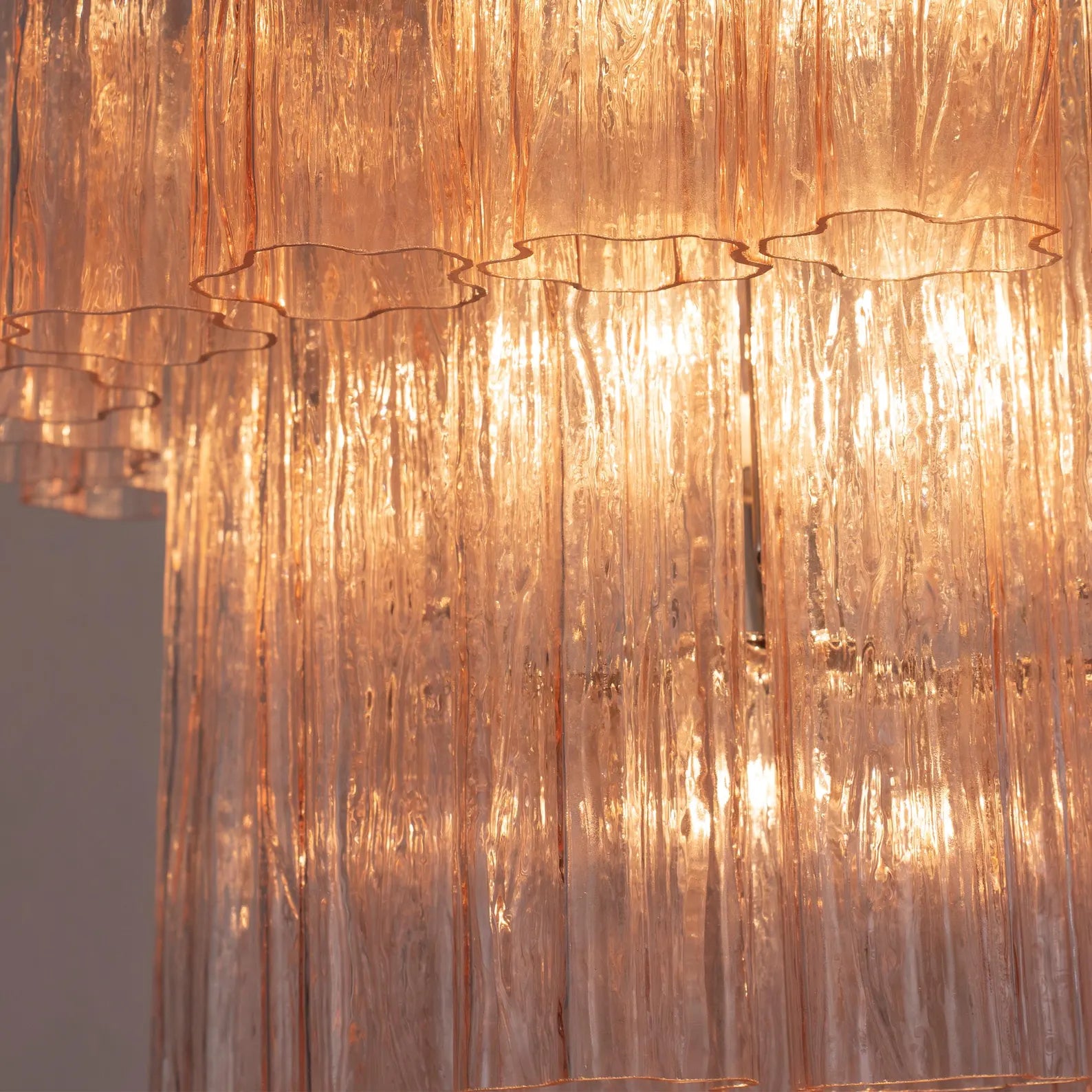 Murano Cipria Tronchi Chandelier Ø65 - 48 Tubes