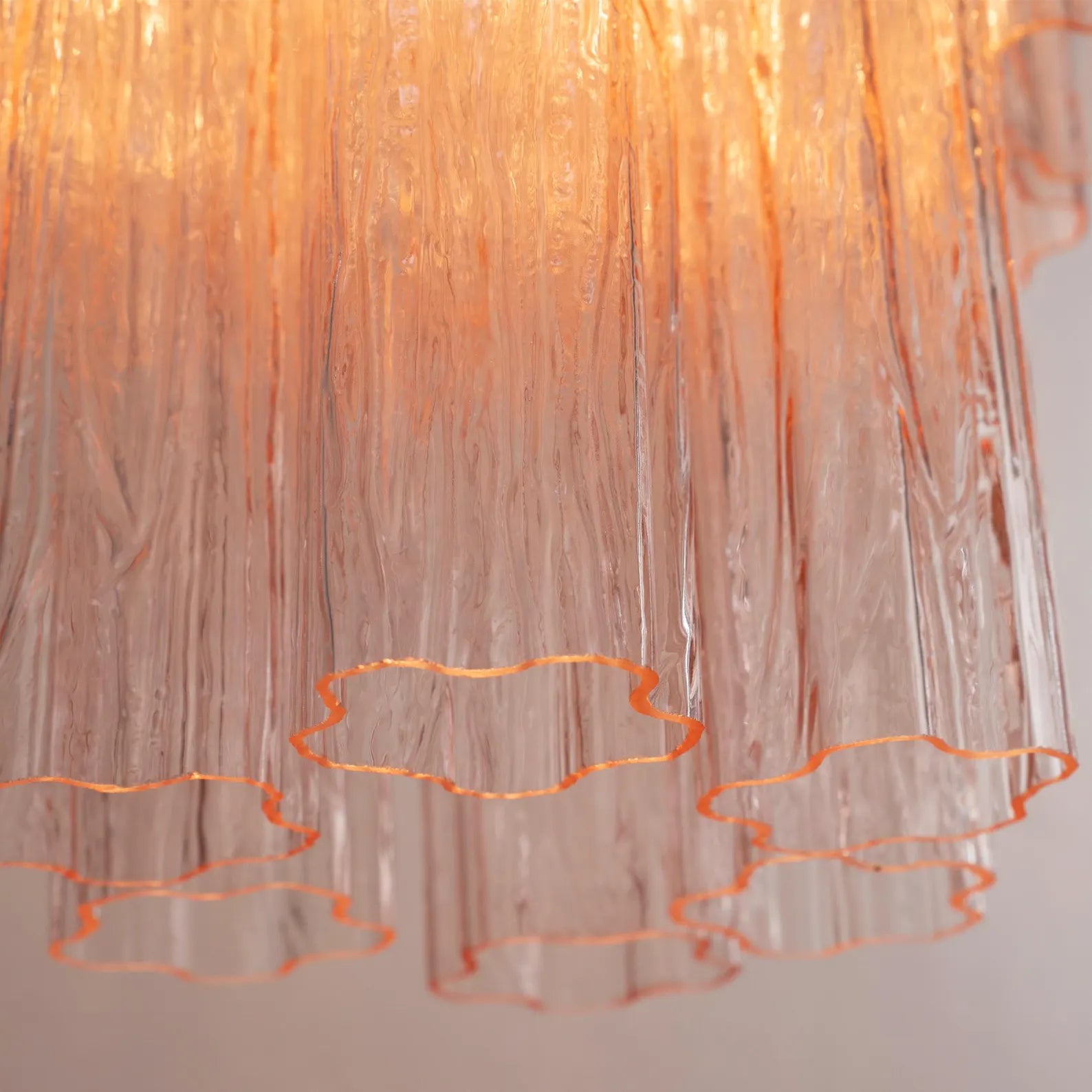 Murano Cipria Tronchi Chandelier Ø65 - 48 Tubes