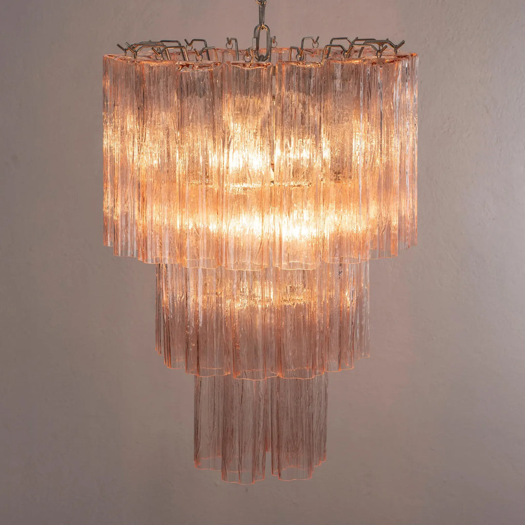Murano Cipria Tronchi Chandelier Ø65 - 48 Tubes