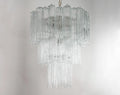 Murano Clear Tronchi Chandelier Ø65 - 48 Tubes