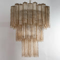 Murano Smoky Tronchi Chandelier Ø65 - 48 Tubes
