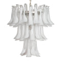 Murano Petali Bianca Chandelier Ø75