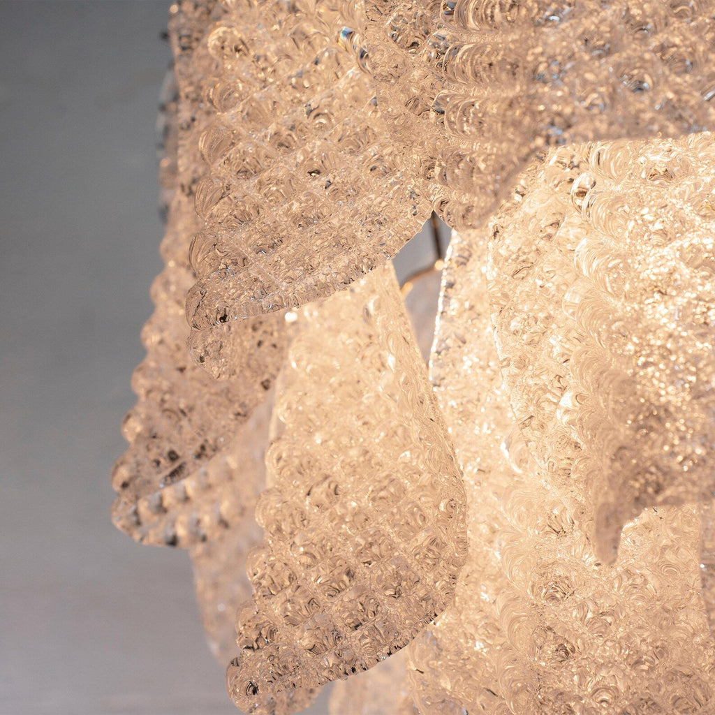 Murano Clear Rondini Chandelier Ø55