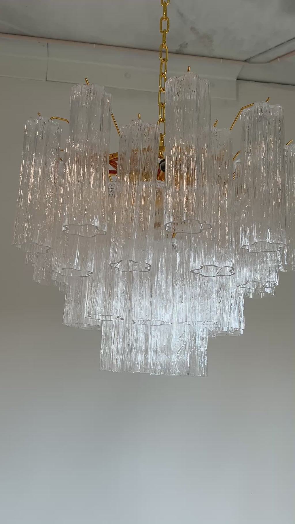 Clear Forma 36 Chandelier